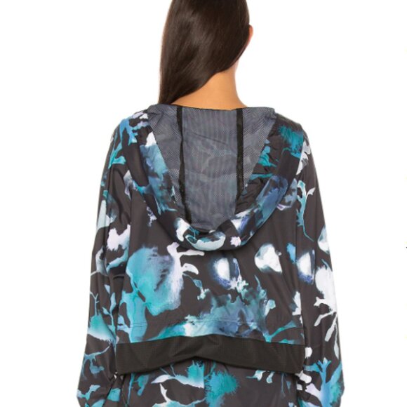 IVY PARK Mixed Mesh Hoodie Windbreaker - size small - Picture 2 of 6